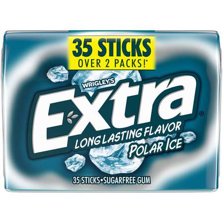 Extra Extra Polar Ice Gum, 35 Pieces, PK48 391010